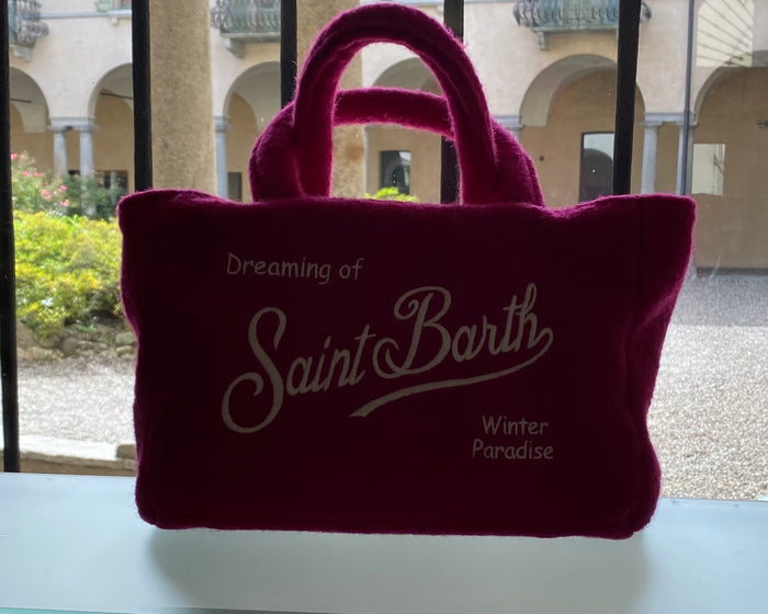 SAINT BARTH BORSA CLARINE LOGO RICAMO