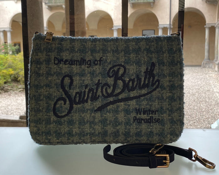 SAINT BARTH POCHETTE TWEED